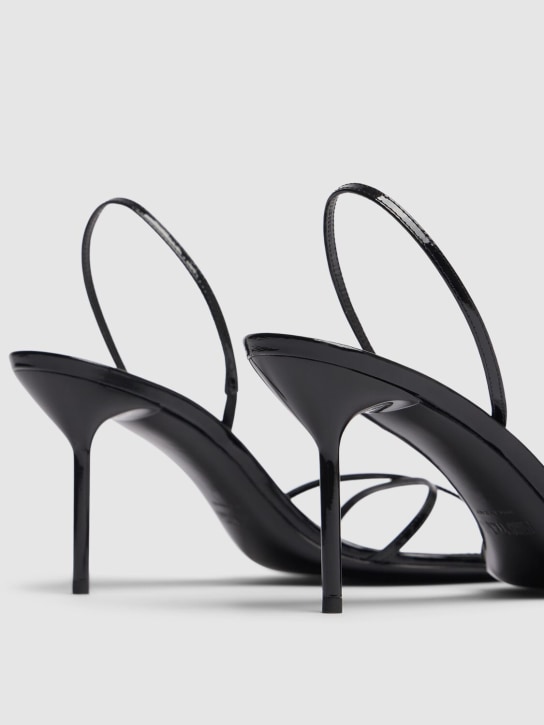 Paris Texas: 70mm Liz patent leather sandals - women_4 | Luisa Via Roma