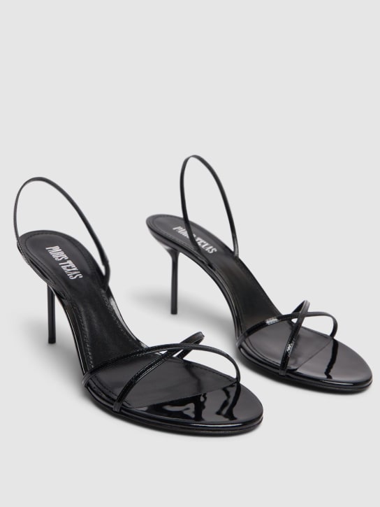 Paris Texas: 70mm Liz patent leather sandals - women_2 | Luisa Via Roma