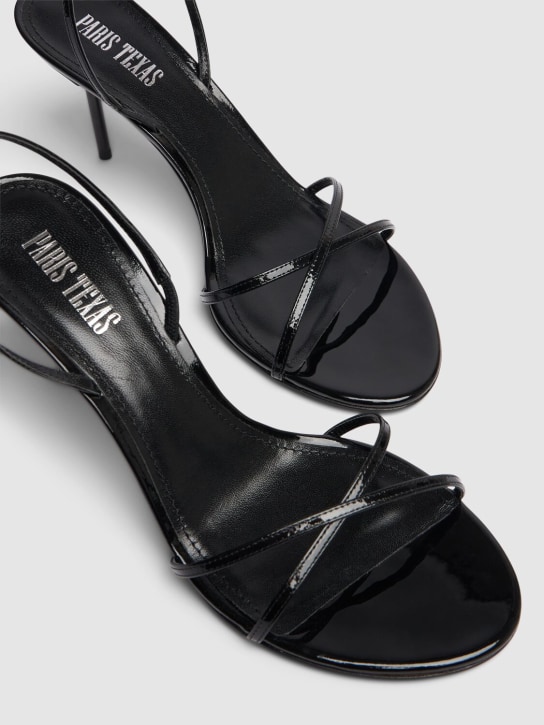 Paris Texas: 70mm Liz patent leather sandals - women_3 | Luisa Via Roma