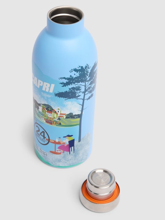 24bottles: 500ml Capri Clima Bottle - Blue - ecraft_1 | Luisa Via Roma