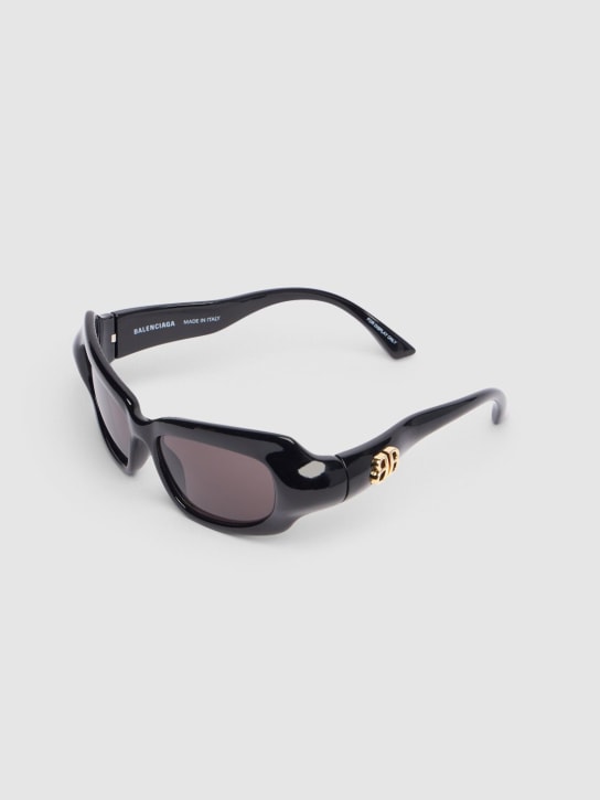 Balenciaga: BB0353S Palazzo cat-eye sunglasses - Black - men_1 | Luisa Via Roma