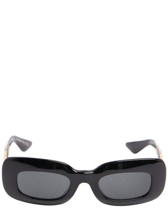 Khaite: KHAITE x Oliver Peoples sunglasses - Black/Grey - women_0 | Luisa Via Roma