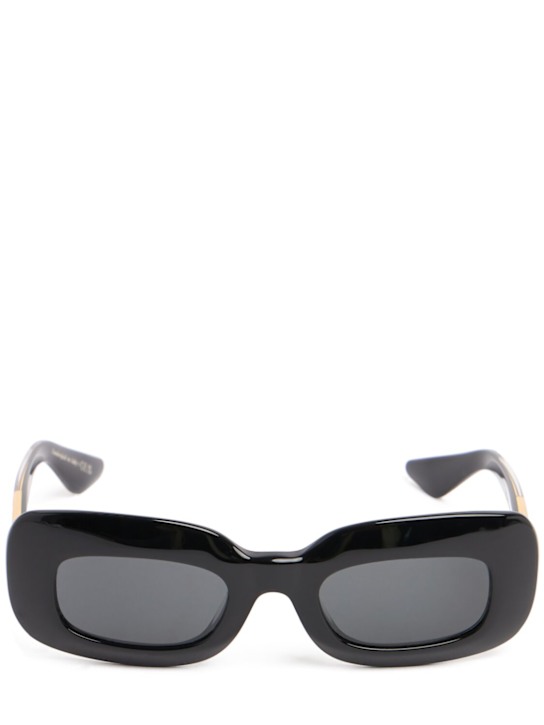 Khaite: KHAITE x Oliver Peoples sunglasses - Black/Grey - women_0 | Luisa Via Roma