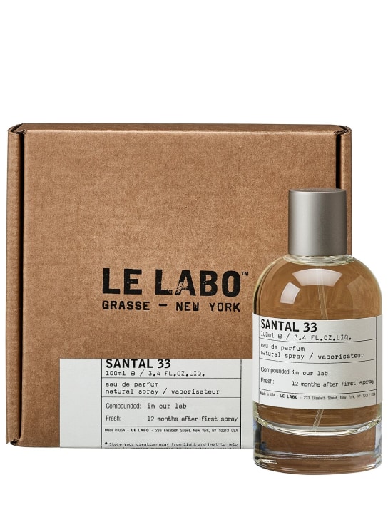 Le Labo: Eau de parfum Santal 33 100ml - beauty-men_1 | Luisa Via Roma