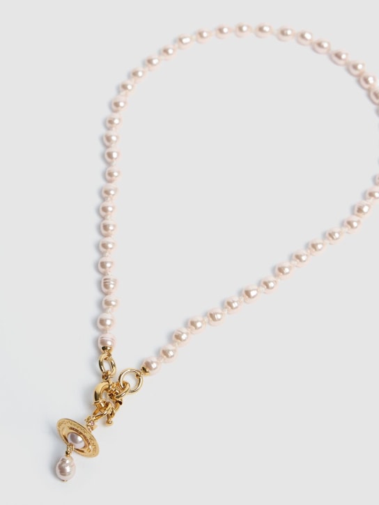 Vivienne Westwood: Collar de perlas sintéticas - women_1 | Luisa Via Roma