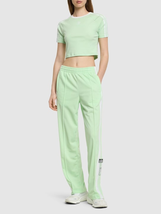 adidas Originals: Adibreak sweatpants - Açık yeşil - women_1 | Luisa Via Roma