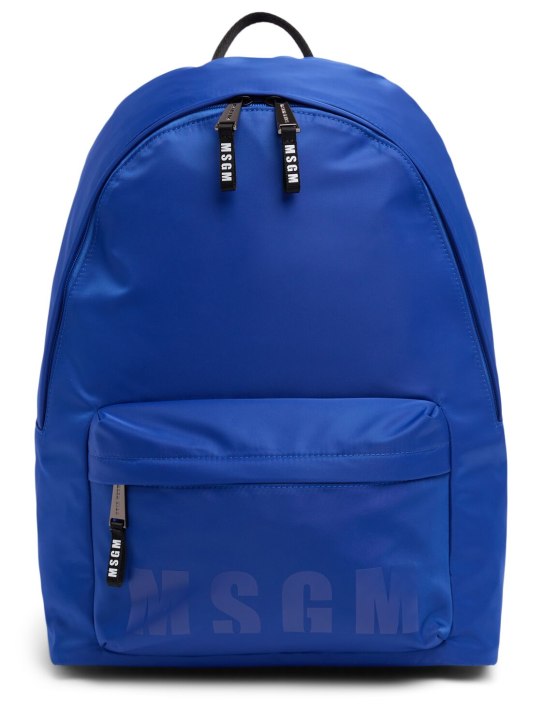MSGM: Nylon backpack - kids-girls_0 | Luisa Via Roma