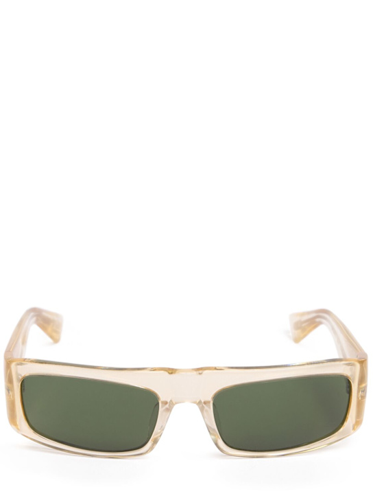 Khaite: KHAITE x Oliver Peoples sunglasses - Buff/Green - women_0 | Luisa Via Roma