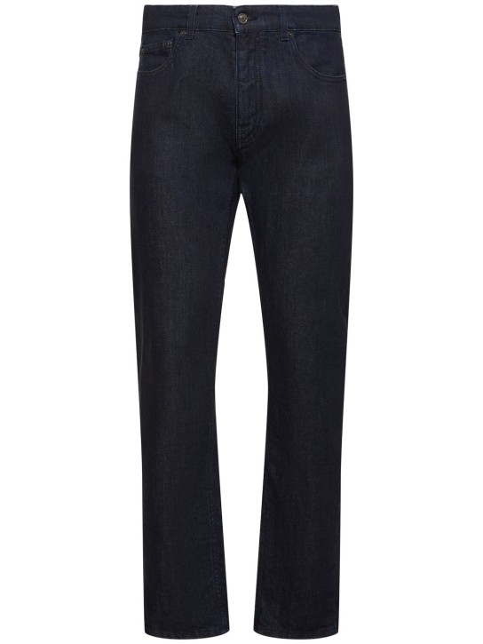 Bally: Adrien Brody denim jeans - Dark Blue Wash - men_0 | Luisa Via Roma