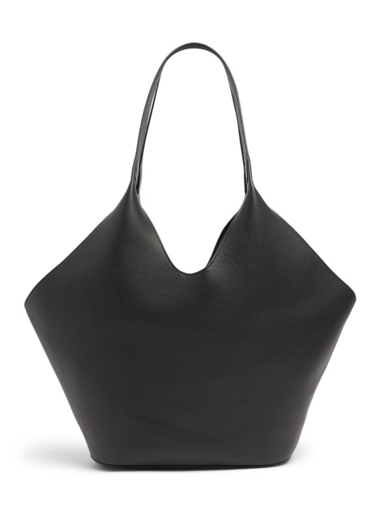 Aesther Ekme: Large Phantom grained leather tote bag - Black - women_0 | Luisa Via Roma