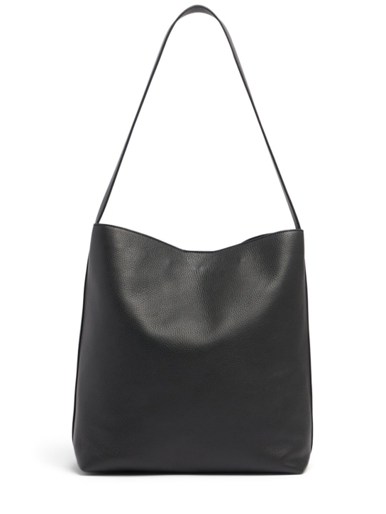 Aesther Ekme: Sac Supple grained leather tote bag - Black - women_0 | Luisa Via Roma