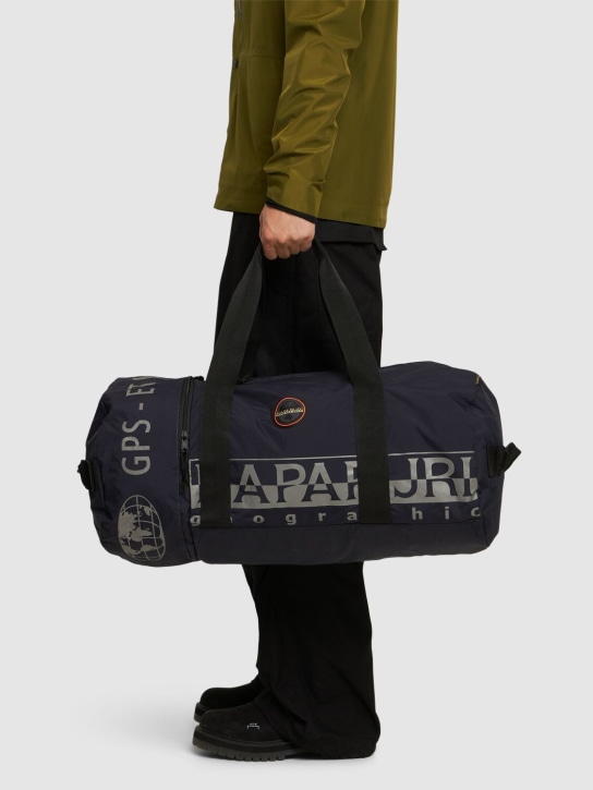 Napapijri: H-Salinas科技织物行李包 - 蓝色 - men_1 | Luisa Via Roma