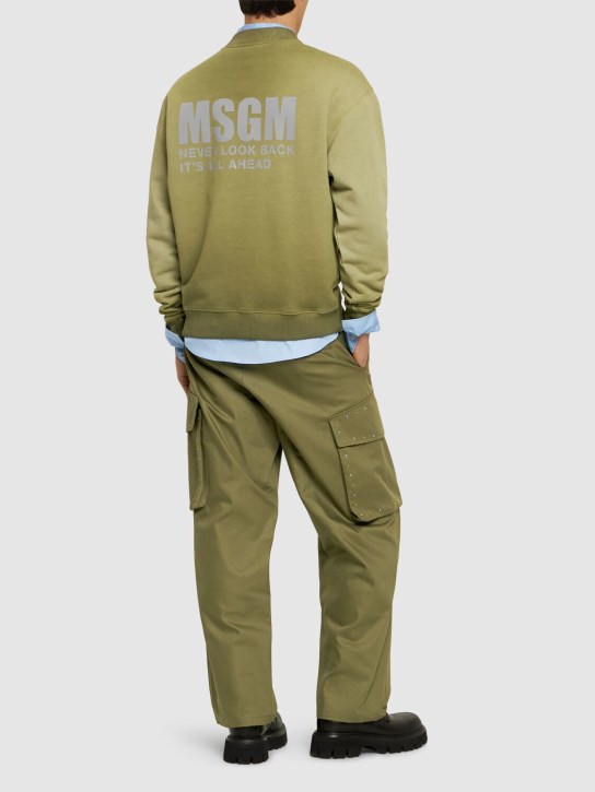 MSGM: Boxy sweatshirt - men_1 | Luisa Via Roma