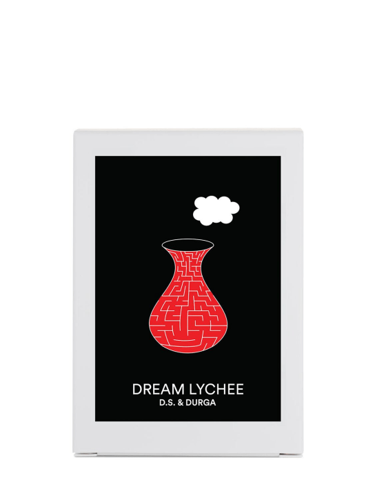 Ds&durga: Bougie parfumée Dream Lychee 200 g - Transparent - beauty-men_1 | Luisa Via Roma