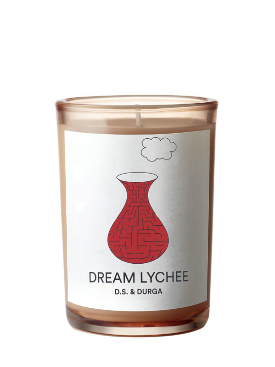 Ds&durga: Bougie parfumée Dream Lychee 200 g - Transparent - beauty-men_0 | Luisa Via Roma