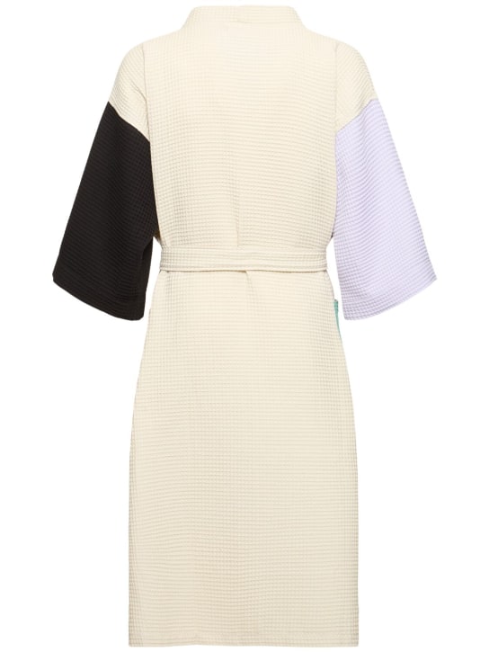 HAY: Waffle bathrobe - Beige - men_1 | Luisa Via Roma