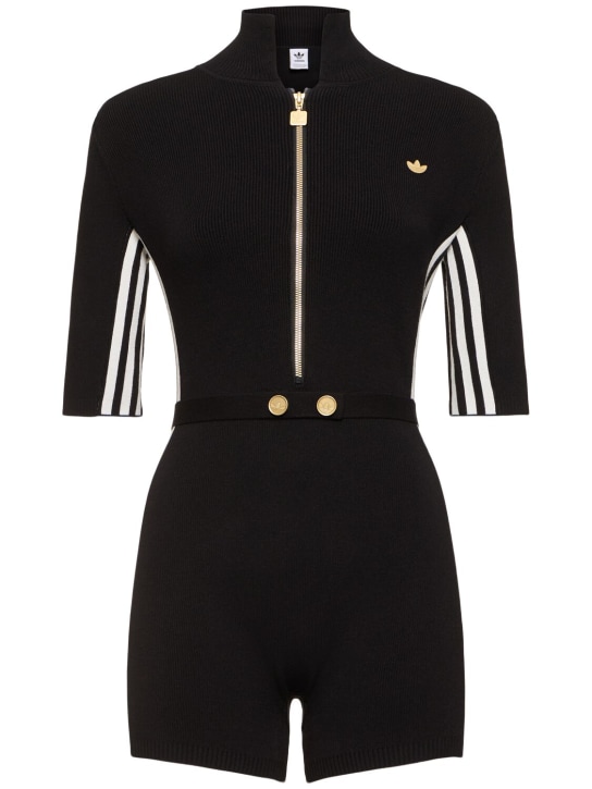 adidas Originals: Tuta Onesie in maglia - women_0 | Luisa Via Roma