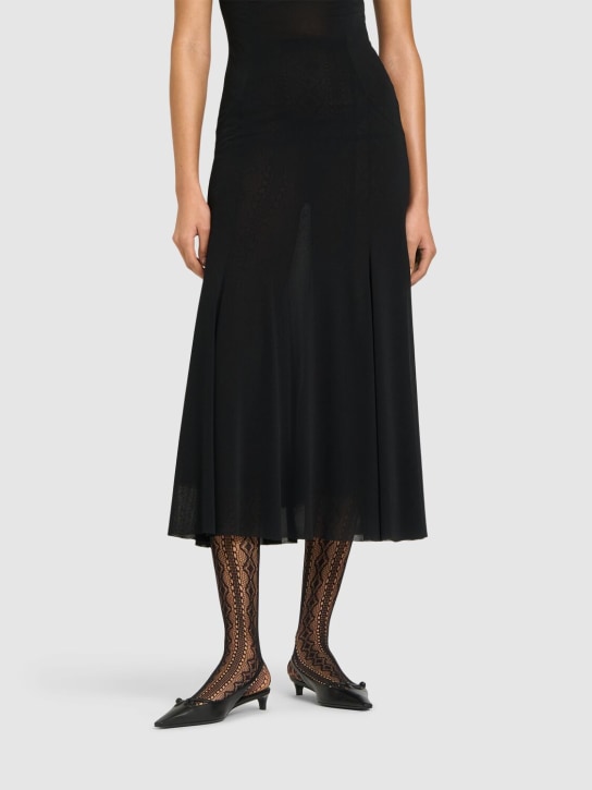 Dolce&Gabbana: 30mm Mun leather kitten heels - women_1 | Luisa Via Roma