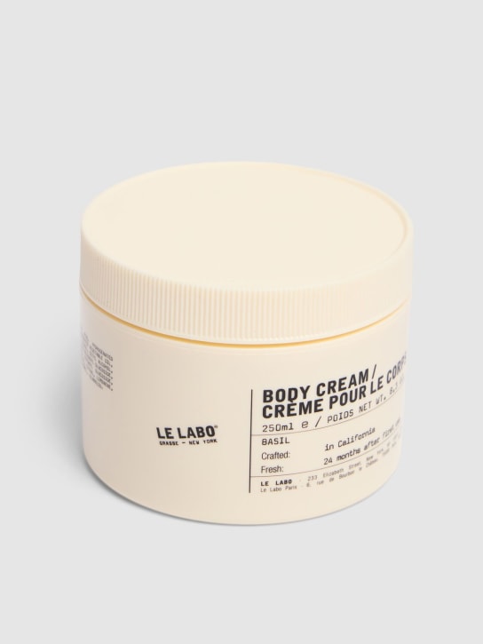 Le Labo: 250ml Basil Body Cream - Transparent - beauty-men_1 | Luisa Via Roma