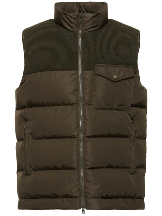 ASPESI: Iconic Piuma down vest - Militare - men_0 | Luisa Via Roma