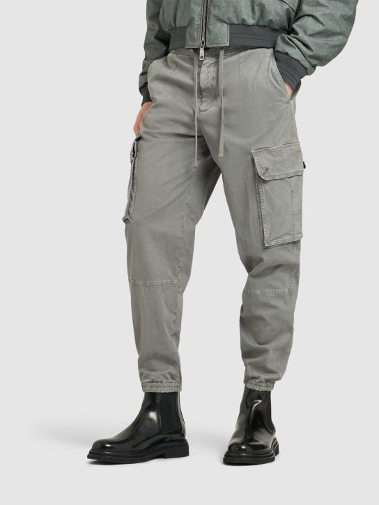 Dolce&Gabbana: Brushed leather Chelsea boots - men_1 | Luisa Via Roma