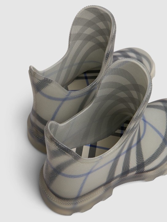 Burberry: Gummistiefel „MF Marsh“ - Lichen - men_4 | Luisa Via Roma