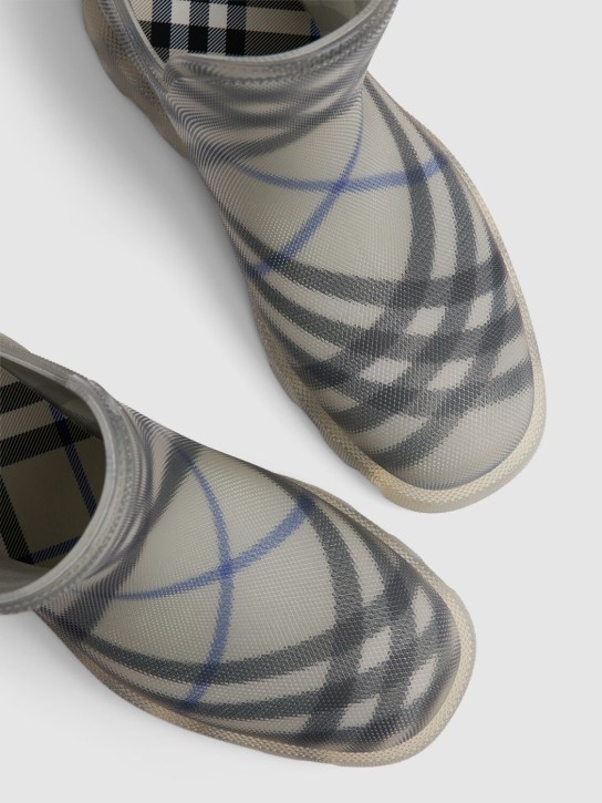 Burberry: Gummistiefel „MF Marsh“ - Lichen - men_3 | Luisa Via Roma