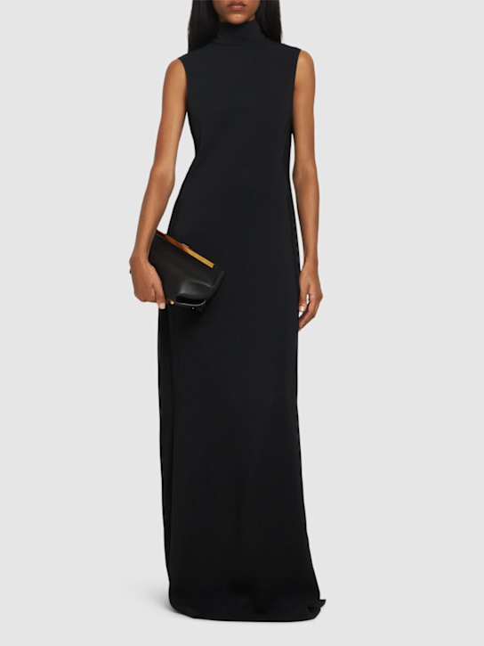 Alberta Ferretti: Cady viscose stretch long dress - women_1 | Luisa Via Roma