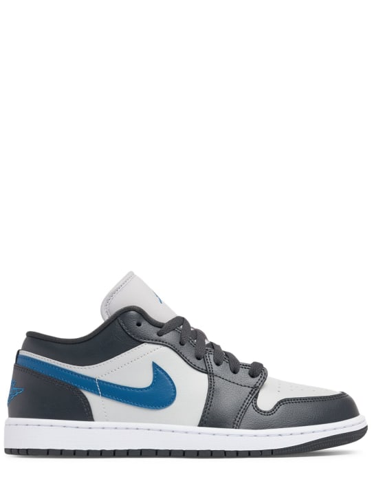 Nike: Sneakers "Air Jordan 1" - Antrazit/Blau - women_0 | Luisa Via Roma