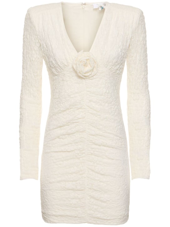 Rotate: Sue lace mini dress - White - women_0 | Luisa Via Roma