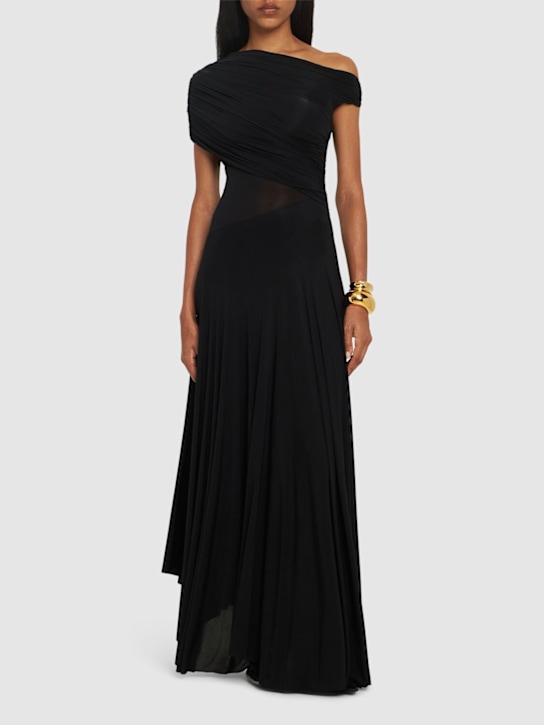 Philosophy Di Lorenzo Serafini: Light viscose jersey long dress - women_1 | Luisa Via Roma