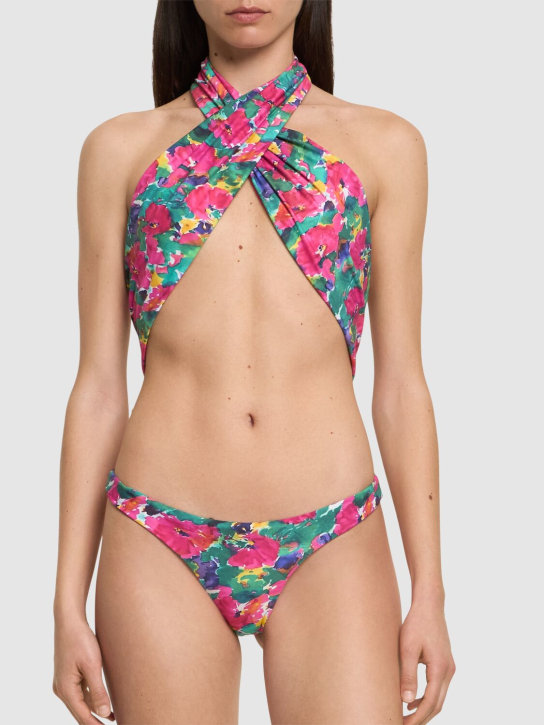 Reina Olga: Showpony printed one piece swimsuit - Multicolor - women_1 | Luisa Via Roma