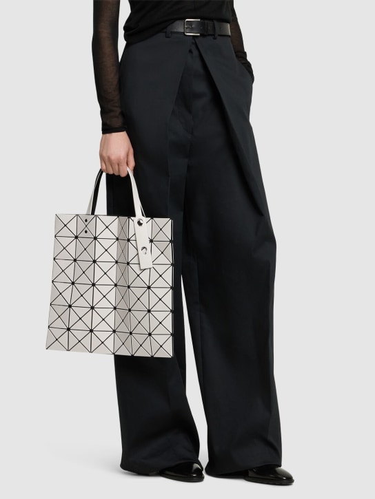 Bao Bao Issey Miyake: Lucent Matte tote bag - Light Grey - women_1 | Luisa Via Roma