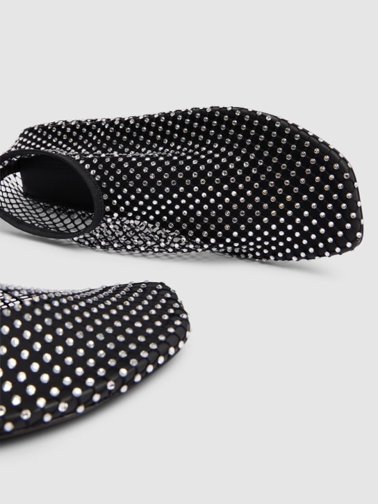 Christopher Esber: 5mm Minette mesh flats - Black - women_2 | Luisa Via Roma