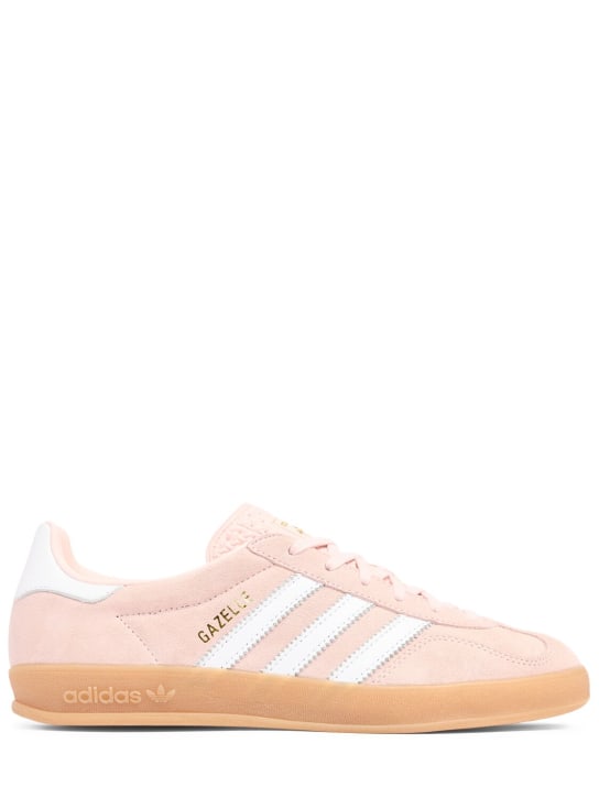 adidas Originals: Gazelle Indoor sneakers - Pink/White - men_0 | Luisa Via Roma