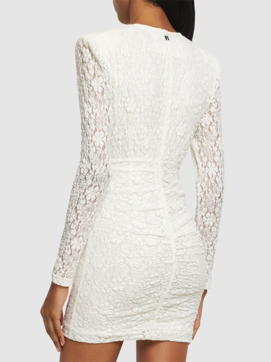 Rotate: Sue lace mini dress - White - women_2 | Luisa Via Roma