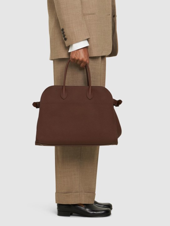 The Row: Soft Margaux 15 leather tote bag - women_1 | Luisa Via Roma