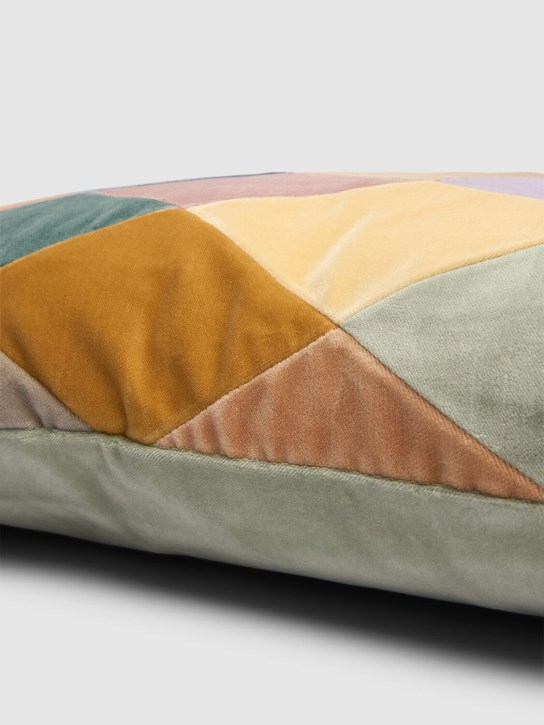 Christina Lundsteen: Emma cotton cushion - Multicolor - ecraft_1 | Luisa Via Roma