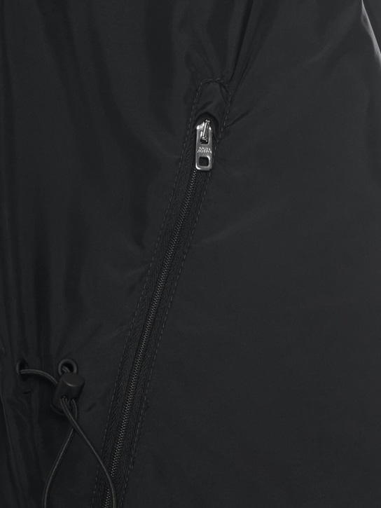 Dolce&Gabbana: Logo plaque hooded parka - Black - men_4 | Luisa Via Roma