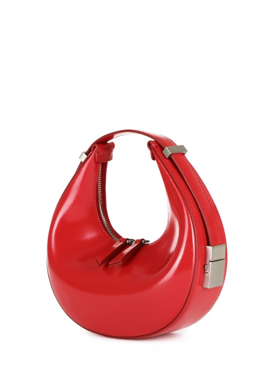 Osoi: Mini Toni leather top handle bag - Red - women_1 | Luisa Via Roma