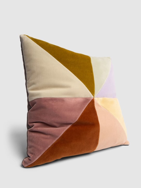 Christina Lundsteen: Suki cotton cushion - Multicolor - ecraft_1 | Luisa Via Roma