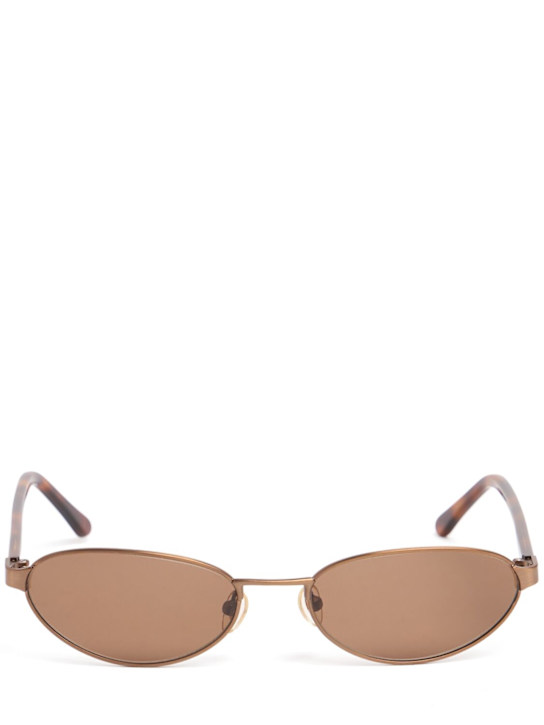 Velvet Canyon: Musettes oval metal sunglasses - women_0 | Luisa Via Roma