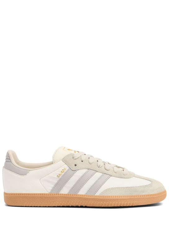 adidas Originals: Samba OG sneakers - White/Grey - men_0 | Luisa Via Roma