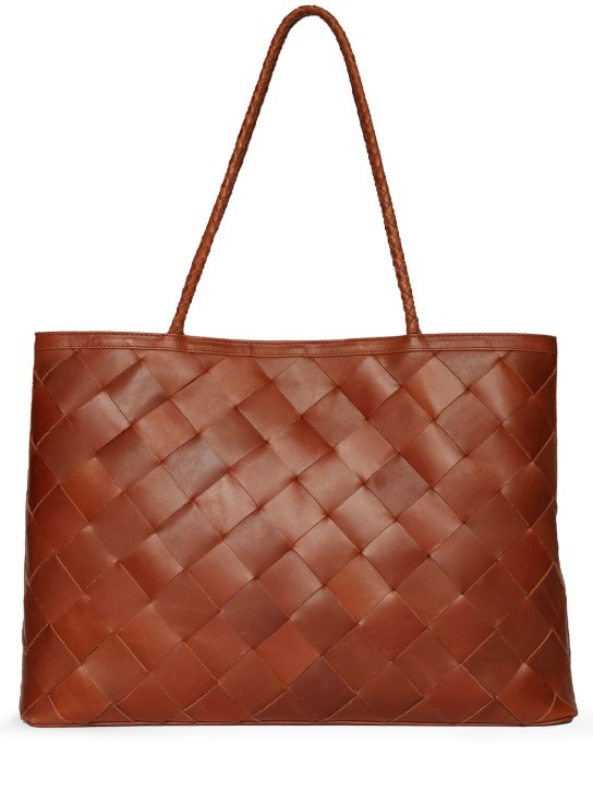 Bembien: Gabrielle leather tote bag - Sienna - women_0 | Luisa Via Roma