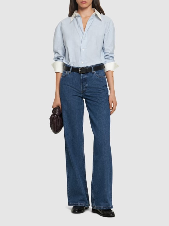 A.P.C.: Jeans aus Baumwolldenim „Elisabeth“ - Blau - women_1 | Luisa Via Roma