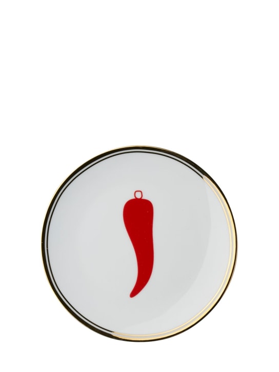Bitossi Home: Peperoncino dessert plate - ecraft_0 | Luisa Via Roma