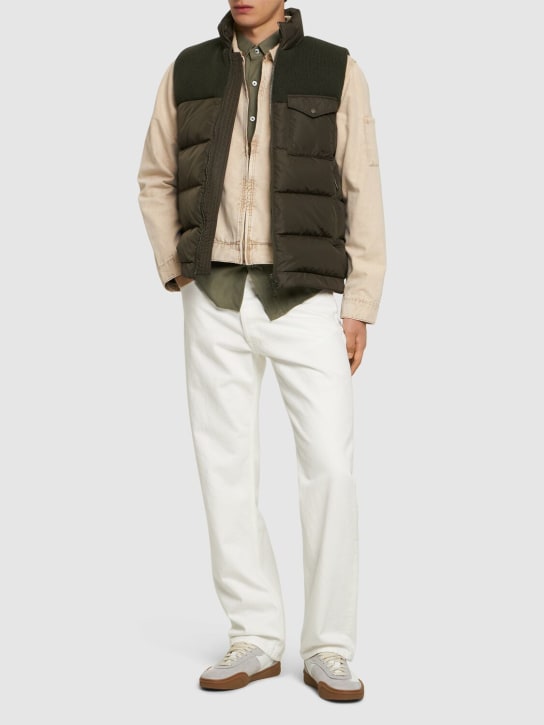 ASPESI: Iconic Piuma down vest - Militare - men_1 | Luisa Via Roma