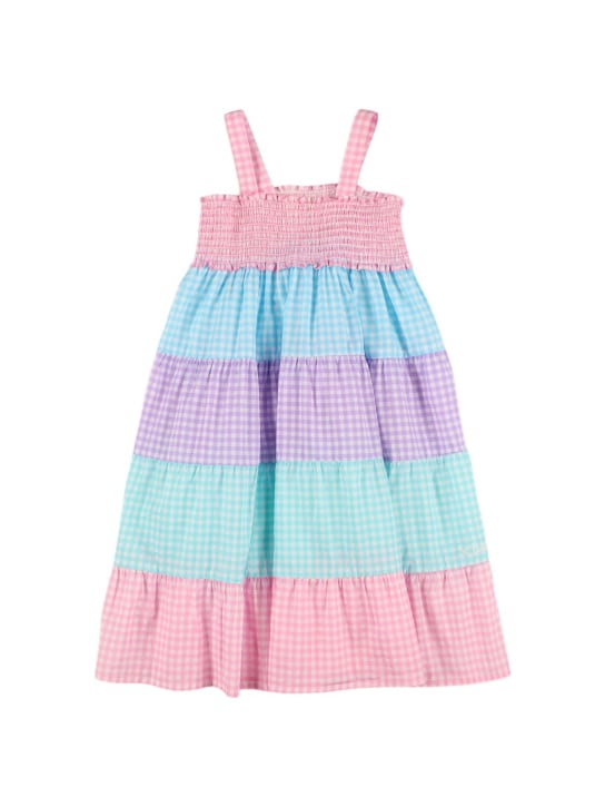Mc2 Saint Barth: Printed cotton dress - Multicolor - kids-girls_0 | Luisa Via Roma