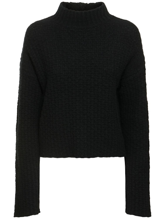Loulou De Saison: Kris wool blend turtleneck sweater - women_0 | Luisa Via Roma