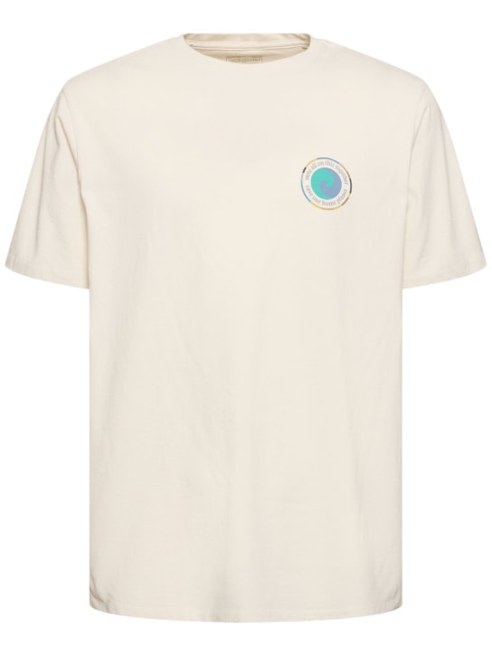 Patagonia: T-shirt P-6 in misto cotone riciclato - Birch - men_0 | Luisa Via Roma